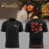 Ella Langley Dandelion Tour Black T-Shirt featuring chest logo print and red