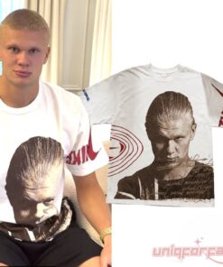 Erling Haaland Travis Scott Cactus Jack New Haircut Shirt