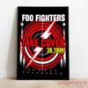 Foo Fighters Washington DC Nationals Park Concert Poster Wall Art