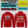 Foo Fighters Take Cover Tour 2026 Washington DC Nationals Park Hoodie in red featuring concert tour branding and Nationals Park graphics