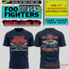 Foo Fighters Take Cover Tour 2026 Washington DC Nationals Park T-Shirt in navy blue with red tour header and stadium wireframe back print