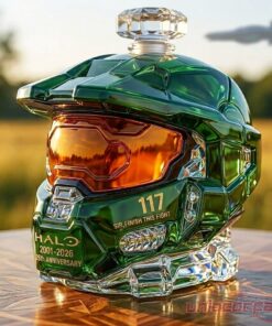 Halo 25th Anniversary Whiskey Bottle Halo 25th Anniversary Whiskey Bottle