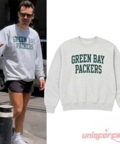 Harry Styles In Mexico Green Bay Packers Inspired Sweatshirt