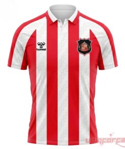 Hummel Sunderland AFC 2026-27 Soccer Jersey – Red & White Stripes