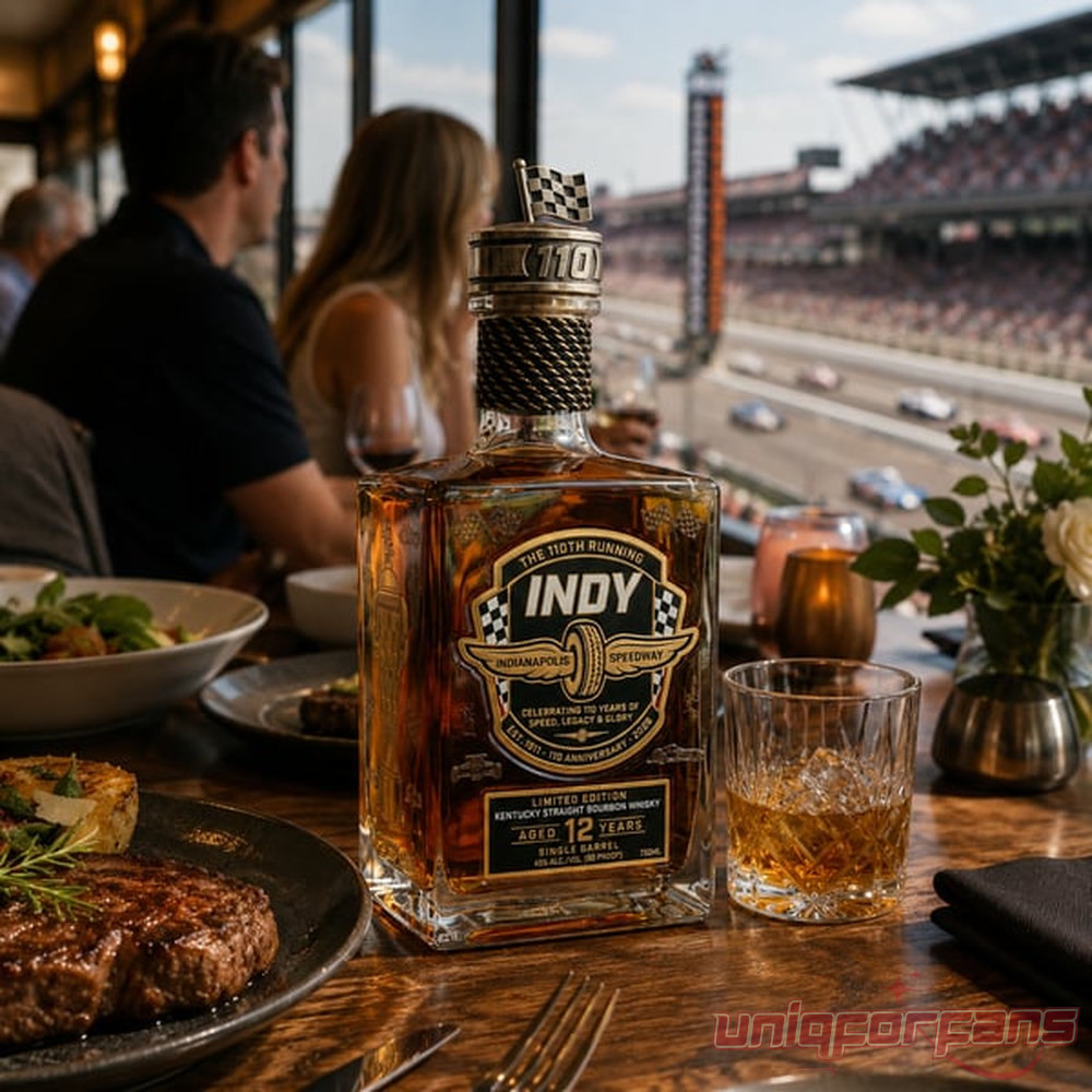 Indy 500 110th Anniversary Limited Edition Whiskey Bottle Indy 500 110th Anniversary Limited Edition Whiskey Bottle