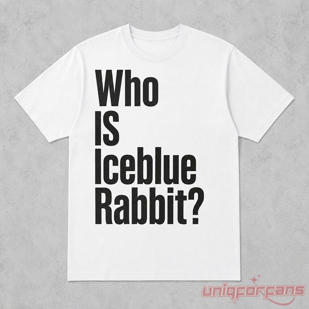 I-dle Jeon Soyeon Who Is Iceblue Rabbit Video Star Shirt front flat