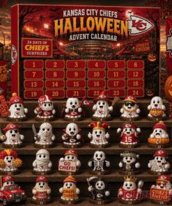 Kansas City Chiefs Football Halloween 2026 Advent Calendar 24 Days Countdown Figurine Set Kansas City Chiefs Football Halloween 2026 Advent Calendar 24 Days Countdown Figurine Set