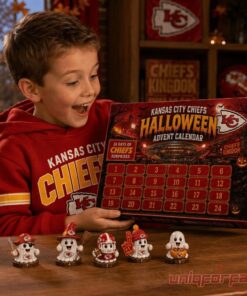 Kansas City Chiefs Football Halloween 2026 Advent Calendar 24 Days Countdown Figurine Set