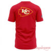 Kansas City Chiefs Red Shirt 2026 How 'Bout Those Quote back displaying yellow outlined Chiefs arrowhead logo