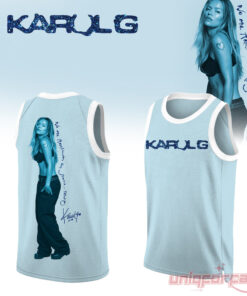 Karol G No Me Arrepiento Graphic Basketball Jersey