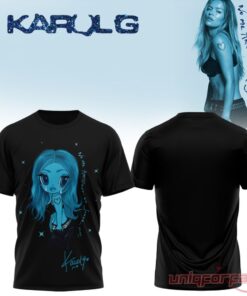 Karol G No Me Arrepiento De Sentir Tanto Chibi Character T-Shirt Karol G No Me Arrepiento De Sentir Tanto Chibi Character T-Shirt