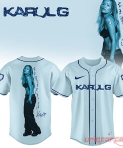 Karol G No Me Arrepiento Album Baseball Jersey