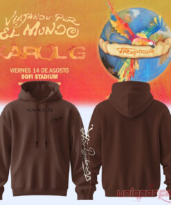 Karol G Tropicoqueta Script Graphic Hoodie Karol G Tropicoqueta Script Graphic Hoodie