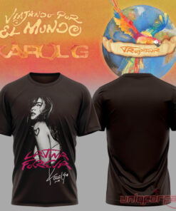 Karol G Tropitour Body Artwork Graphic T-Shirt