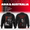LOONA Yves 2026 Asia & Australia Tour Photo Print Crewneck Sweater in black with red