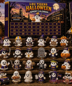 LSU Tigers Football Halloween 2026 Advent Calendar 24 Days Countdown Figurine Set LSU Tigers Football Halloween 2026 Advent Calendar 24 Days Countdown Figurine Set