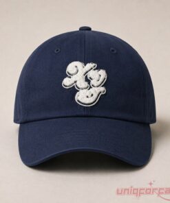 Lil Uzi Vert Navy Blue Puff Embroidered Baseball Cap