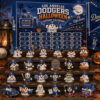 Los Angeles Dodgers Baseball Halloween 2026 Advent Calendar 24 Days Countdown Figurine Set