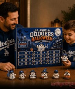 Los Angeles Dodgers Baseball Halloween 2026 Advent Calendar 24 Days Countdown Figurine Set
