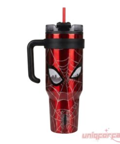 Marvel Spider Man Red Web 2026 Tumbler With Handle