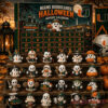 Miami Hurricanes Football Halloween 2026 Advent Calendar 24 Days Countdown Figurine Set