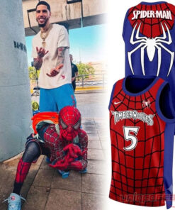 Minnesota Timberwolves x Spider-Man 2026 Basketball Jersey Special Edition