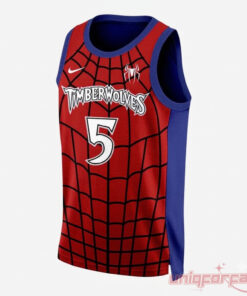 Minnesota Timberwolves x Spider-Man 2026 Basketball Jersey Special Edition