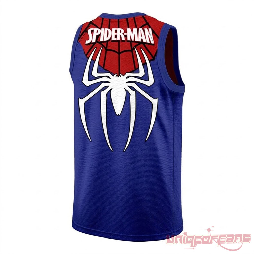 Minnesota Timberwolves x Spider-Man 2026 Basketball Jersey Special Edition, Spider-Man web basketball tank top