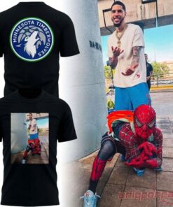 Minnesota Timberwolves x Spider-Man Special Photo Shirt Minnesota Timberwolves x Spider-Man Special Photo Shirt