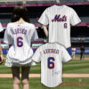 NY Mets IVE Gaeul #2 Pinstripe Baseball Jersey NY Mets IVE Gaeul #2 Pinstripe Baseball Jersey
