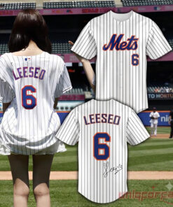 NY Mets x IVE Leeseo #6 Custom Tribute Baseball Jersey NY Mets x IVE Leeseo #6 Custom Tribute Baseball Jersey