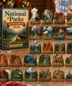 National Parks Advent Calendar 2026 Acrylic Ornaments Set National Parks Advent Calendar 2026 Acrylic Ornaments Set