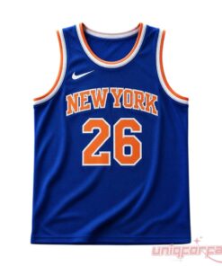 Nick Jonas New York Knicks 26 Basketball Jersey