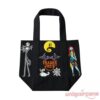 Nightmare Before Christmas Tote Bag Halloween 2026 Jack And Sally Trader Joe’s, black canvas bag featuring Jack, Sally, Zero