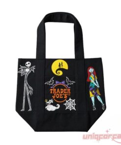 Nightmare Before Christmas Tote Bag Halloween 2026 Jack And Sally Trader Joe’s