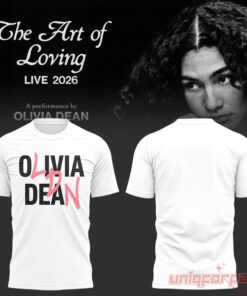 Olivia Dean The Art of Loving Live 2026 White Shirt Collection