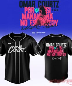 Omar Courtz World Tour 2026 Signed Jersey Black Collection