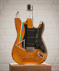 Pink Floyd Guitar-Shaped Limited Edition Whiskey Bottle