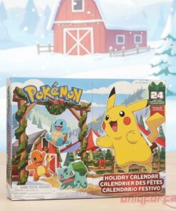 Pokémon 24-Piece Holiday Advent Calendar Playset Figures And Surprises Pokémon 24-Piece Holiday Advent Calendar Playset Figures And Surprises