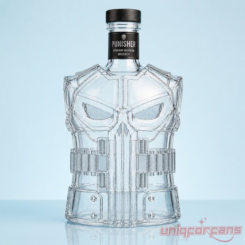 Punisher Skull Tactical Armor Whiskey Bottle - Limited Edition Punisher Skull Tactical Armor Whiskey Bottle - Limited Edition