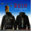 RUSH Tour Fifty Something 2026 Printed Graphic Hoodie
