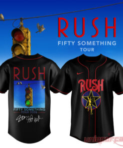RUSH Concert Fifty Something 2026 Graphic Button Jersey RUSH Concert Fifty Something 2026 Graphic Button Jersey