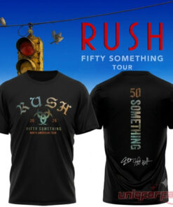 RUSH North American Fifty Something Tour Premium T-Shirt 2026