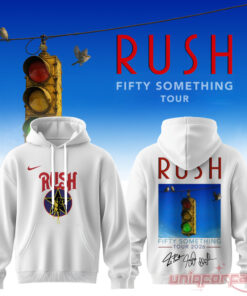 RUSH Tour Fifty Something 2026 Printed Graphic Hoodie