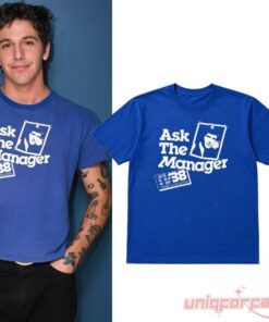 Role Model Ask The Manager The Tonight Show Blue Graphic Shirt