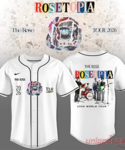 Rosetopia The Rose World Tour 2026 Live Session Baseball Jersey Rosetopia The Rose World Tour 2026 Live Session Baseball Jersey