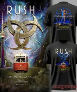Rush Fifty Something Tour Toronto Scotiabank Arena T-Shirt Rush Fifty Something Tour Toronto Scotiabank Arena T-Shirt