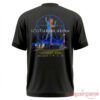 Rush Fifty Something Tour 2026 black t-shirt with Starman back print