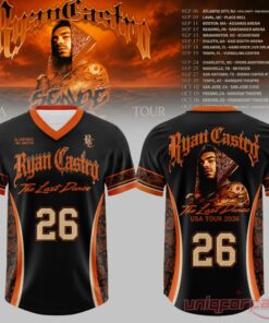Ryan Castro Sende The Last Dance USA Tour 2026 Football Jersey Ryan Castro Sende The Last Dance USA Tour 2026 Football Jersey