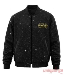 Ryan Gosling Star Wars Starfighter Varsity Bomber Jacket